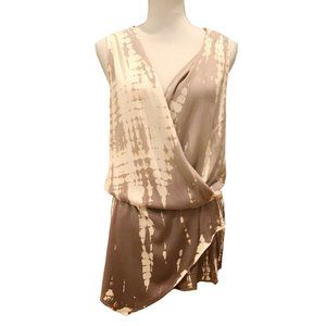 Young Fabulous & Broke Beige Tie-Dye Dress